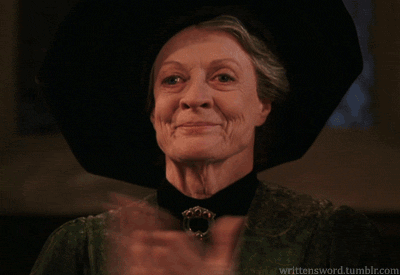 harry potter applause maggie smith