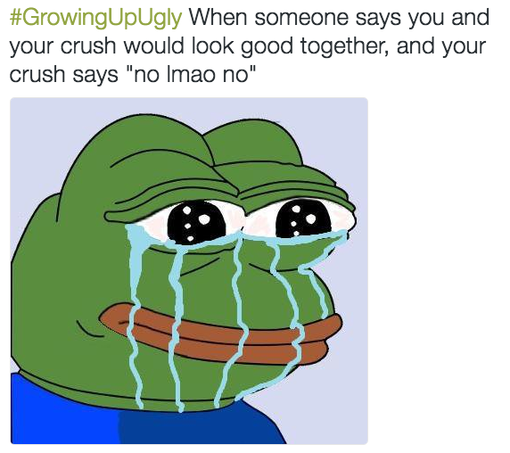 Basically, having a crush growing up was just the WORST.